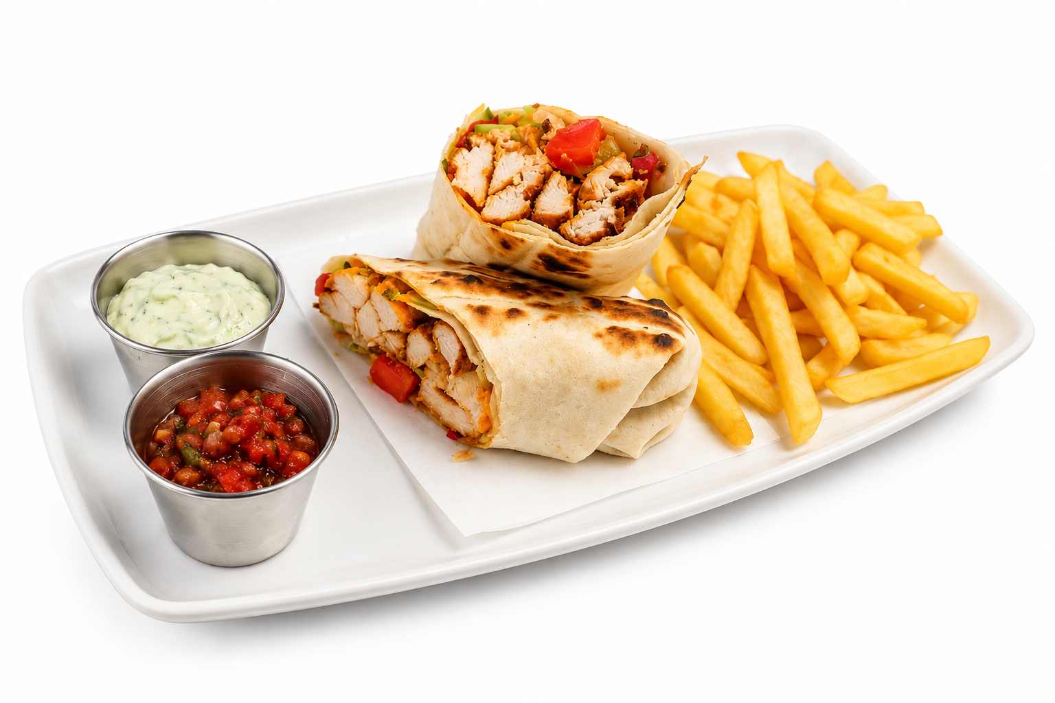 Chicken Wrap Platter