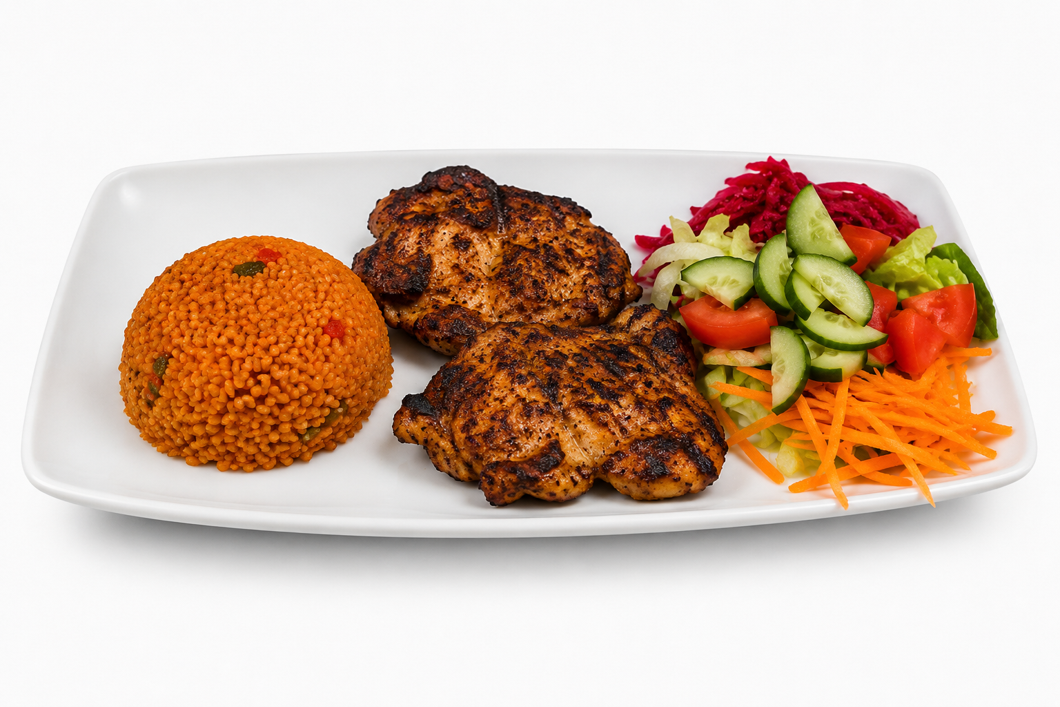 Grilled Chicken Thighs (2 Pieces)