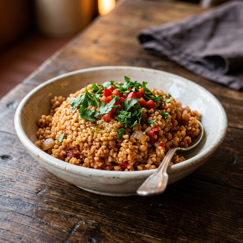 Turkish Bulgur Rice