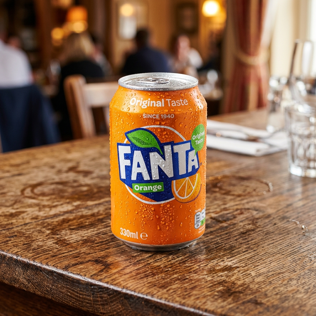 Fanta Orange 330ml Can