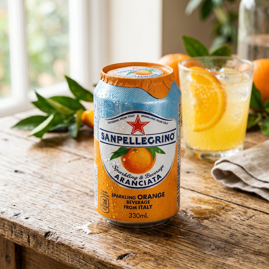 San Pellegrino Aranciata 330ml Can